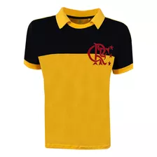 Camisa Flamengo Retrô 1982 Goleiro Amarela Liga Retrô