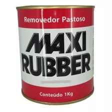 1 Removedor De Tinta Pastoso Maxi Rubber 1kg 900ml