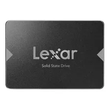 Ssd Lexar Ns100 128gb 2.5'' Sata Iii 6gb/s + Cor Cinza-escuro