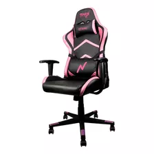 Silla Gamer Noga Typhon Kt Negra Y Rosa Fact A-b