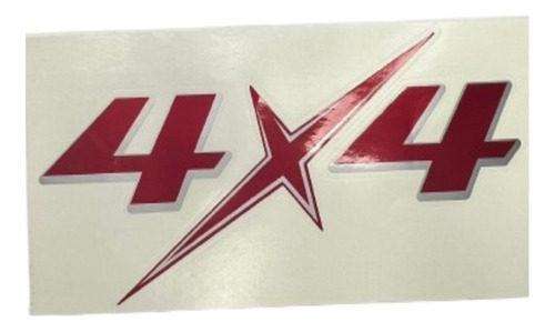 Foto de Emblema Chevrolet 4x4  D-max Calcomania X 2