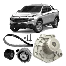 Kit Correia Comando + Bomba Agua Fiat Toro 2.0 2016 A 2022