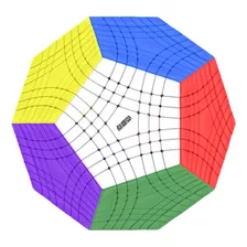 Cubo Mágico Megaminx 7x7 Diansheng Galactic System Magnético