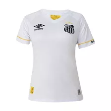 Camisa Do Santos Feminina 2023/24 Oficial Branca