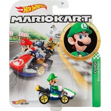 Hot Wheels Mario Kart - Luigi Oficial Nintendo