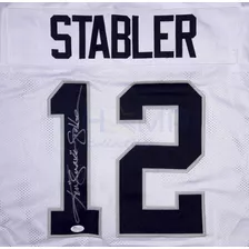 Jersey Autografiado Ken Stabler Oakland Raiders Las Vegas Cs