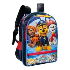 Mochila Costas Infantil Patrulha Canina Escolar+ Brinde 