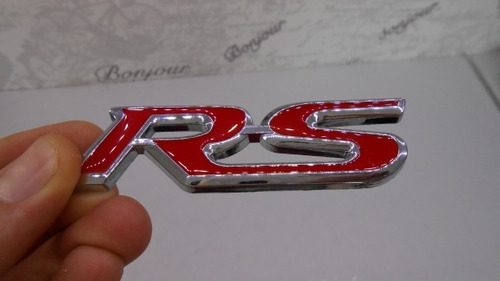 Emblema Cajuela Rs Mazda Peugeot Chevrolet Kia Vw Nissan Vw Foto 2