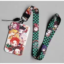 Lanyards/portatarjetas De Demon Slayer O Kimetsu No Yaiba