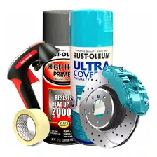 Kit Pintura Para Caliper Azul Turquesa Rust-oleum (tuning)