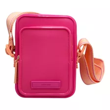 Bolsa Petite Jolie Ted Bag Pink Bicolor Tranversal Pj10085