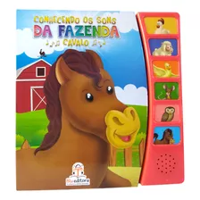 Livro Conhecendo Os Sons Da Fazenda Cavalo