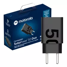 Carregador De Parede Motorola Turbo Power 50w Sem Cabo