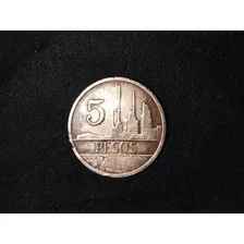 Moneda 5 Pesos Colombianos Año 1985