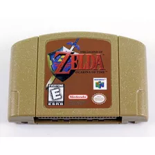 La Leyenda De Zelda Ocarina Of Time Nintendo 64 Gold Salva