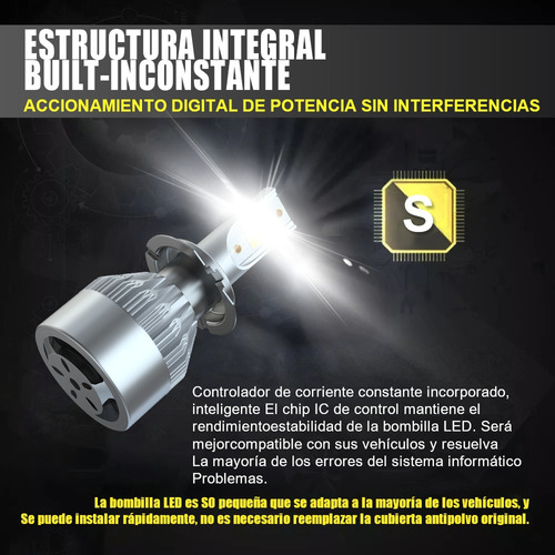 H7+h7+h11, Faros Led Y Bombilla Antiniebla Para Renault Foto 8