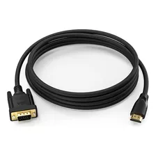 Cbus Cable Hdmi A Vga Chapado En Oro De 5 Pies Compatible Co