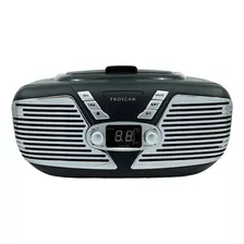 Radio Cd Portátil Proscan Prcd211 En Color Negro