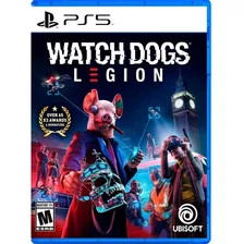 Jogo Watch Dogs Legion Ps5 Midia Fisica