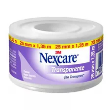 Fita Para Curativo Transparente Nexcare 1 Rolo De 25mmx1,35m