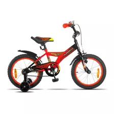 Bicicleta Aurora Spider Rodado 12 Niños Con Accesorios 