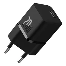 Carregador Baseus Turbo 20w Gan5 Usb-c Para iPhone E Android