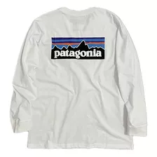 Camiseta De Manga Larga Patagonia Bata, Holgada, Talla Grand