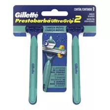 Barbeador Móvel Gillette Prestobarba Ultragrip2 Com 2 Unid