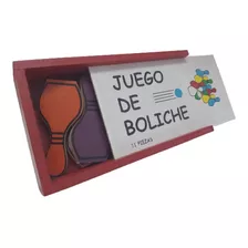 Juego De Boliche 11pz Madera Didáctico Envio Full + Bola