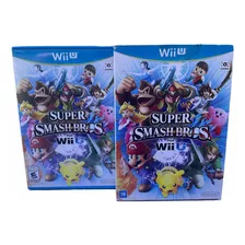 Jogo Super Smash Bros Wii U Completo + Luva Seminovo