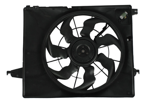 Ventilador Radiador Hyundai Santa Fe Gls 3.3 V6 2014 Foto 6