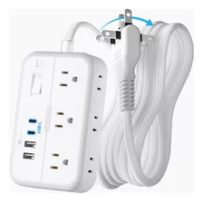 Enchufe Inteligente De La Marca Ntonpower, 4 Enchufes, 4 Usb