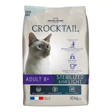 Alimento Crocktail Flatazor Gato 8+ Esterilizado, 10 Kg.