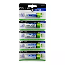 Pack 5 Pilas Recargables Aa Dblue 2700 Mah - Prophone