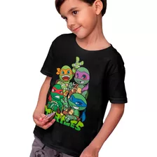 Playera Tortugas Ninja Mod#2 Para Niño O Niña