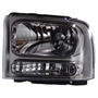 Anzo Usa 111097 Ford F-150 Proyector Negro Transparente Con Ford F-150 SuperCrew