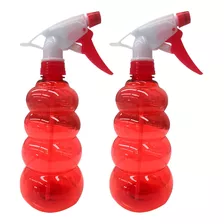 2 Pçs Pulverizador Para Limpeza Higienizaçao 500ml Vermelho