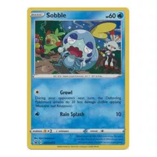 Carta Pokemon Sobble Swsh073 Holo Rara Promocional