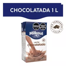 Leche Chocolatada Milkaut X 1 Litro X 3 Unidades 