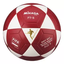 Bola De Futebol Mikasa Ft-5 Nº 5 Unidade X 1 Unidades Cor Vermelho E Branco