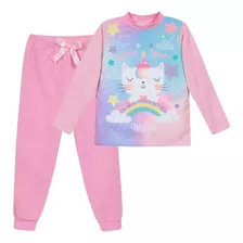 Pijama Niña Polar Your Own Magic Rosado H2o Wear