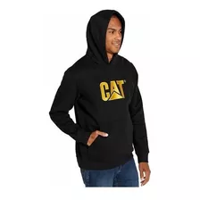 Sudadera Caterpillar Negra Cat Hoodie American Quality T/s,m