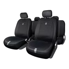 Funda Cubre Asiento Ecocuero Negro