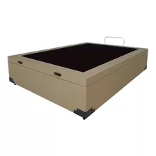 Base Para Cama Box Casal Martin Premium Com Baú Linho (47...