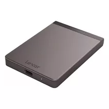 Disco Externo Lexar 1tb Sl200 Usbc Ssd 550mb/s Color Negro