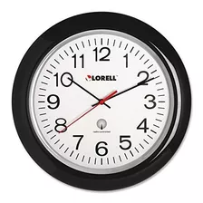 Reloj De Pared Lorell Con Números Arábigos, ******* Pulgadas