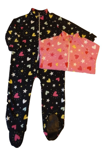 Pijamas Enteros De Polar Talles 2 Al 14