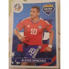 Lámina Extra Sticker Base Alexis Sánchez Copa América 2024