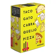 Taco Gato Cabra Queijo Pizza - Board Game Papergames Pt/br