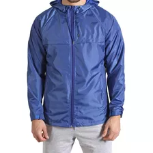 Campera Rompeviento Hombre Impermeable Capucha 